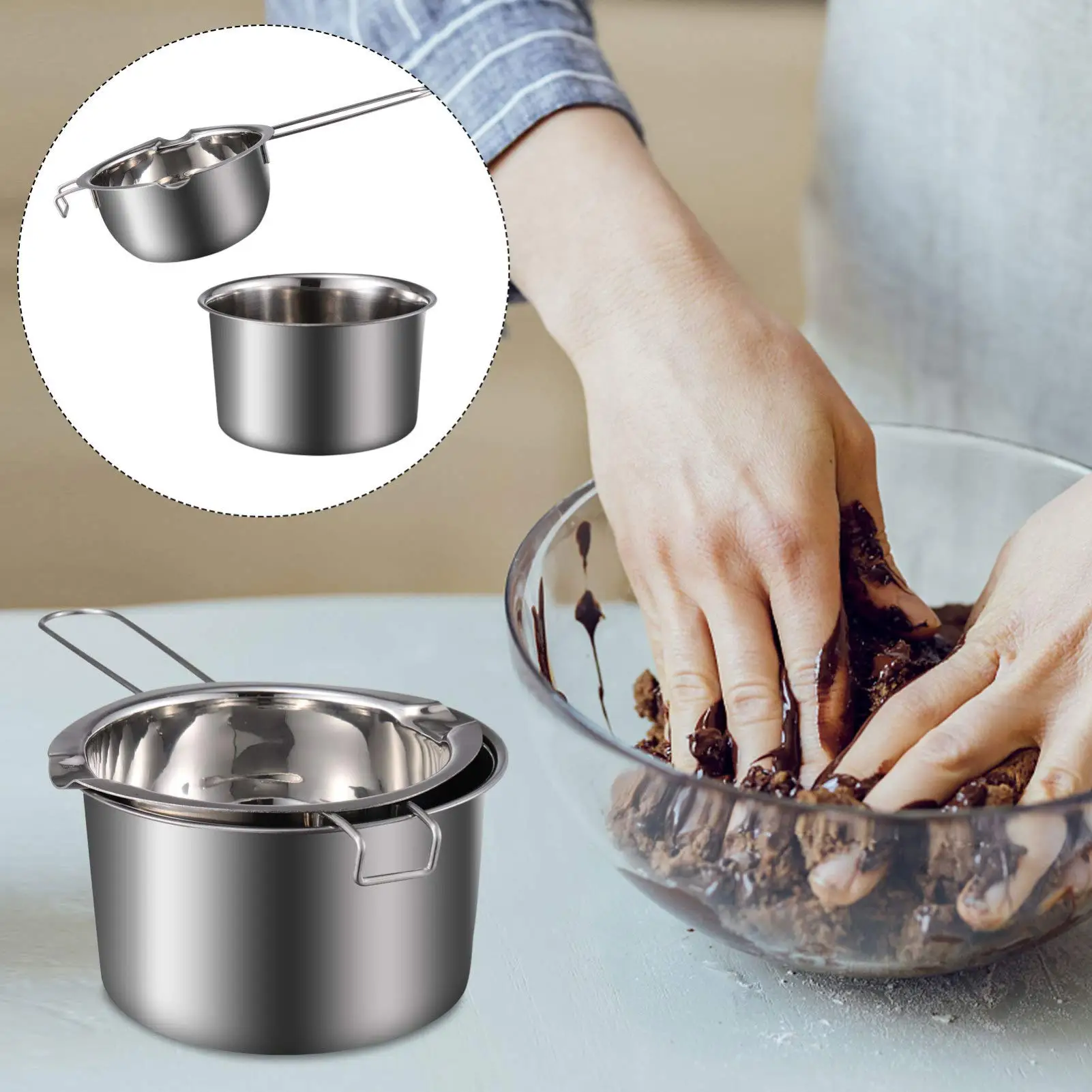 DIY Handmade Aromatherapy Candle Making Kit Soap Making Design Tools Christmas Baking Supplies Measuring Cup Wax Melting Pot 4